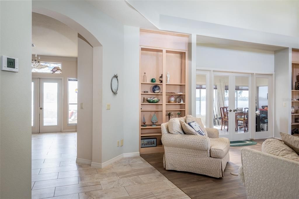 Chandelier, Interior, Living room, Wood Texture Flooring