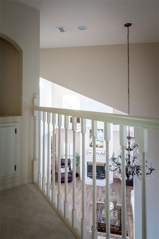 Chandelier, Interior