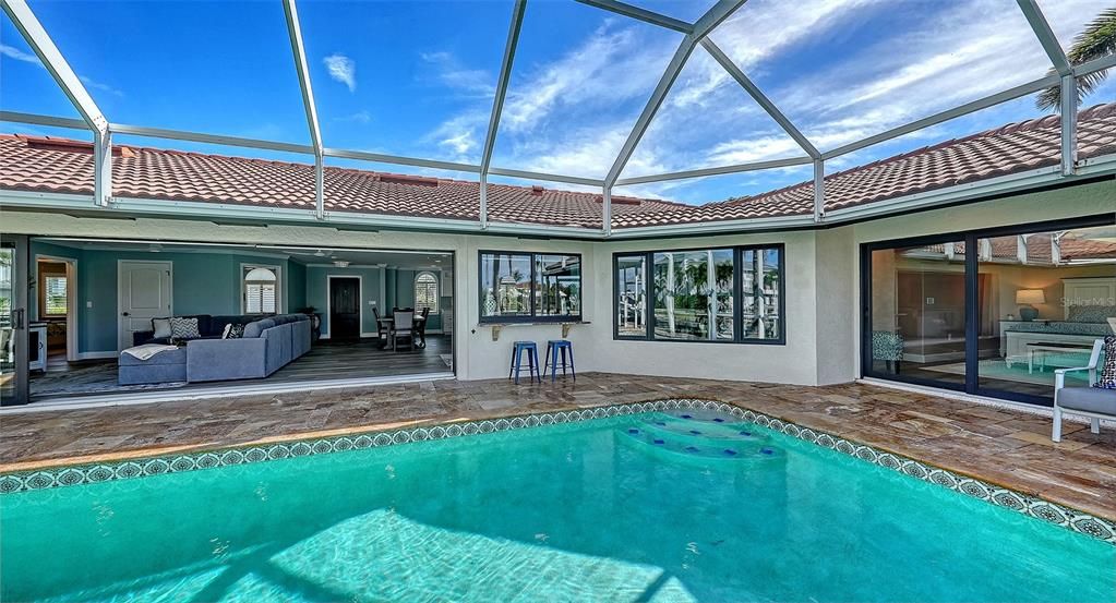 Glass Ceilings, Interior, Pool, Sun Room
