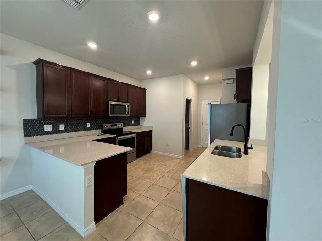 Interior, Kitchen, Recessed Lighting