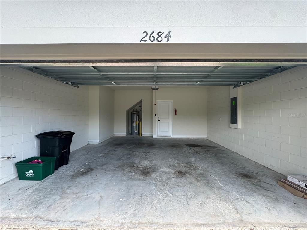 Garage, Interior, Stone Walls