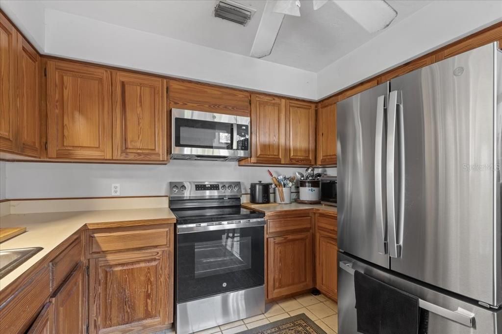 Interior, Kitchen, Stainless Steel Appliances