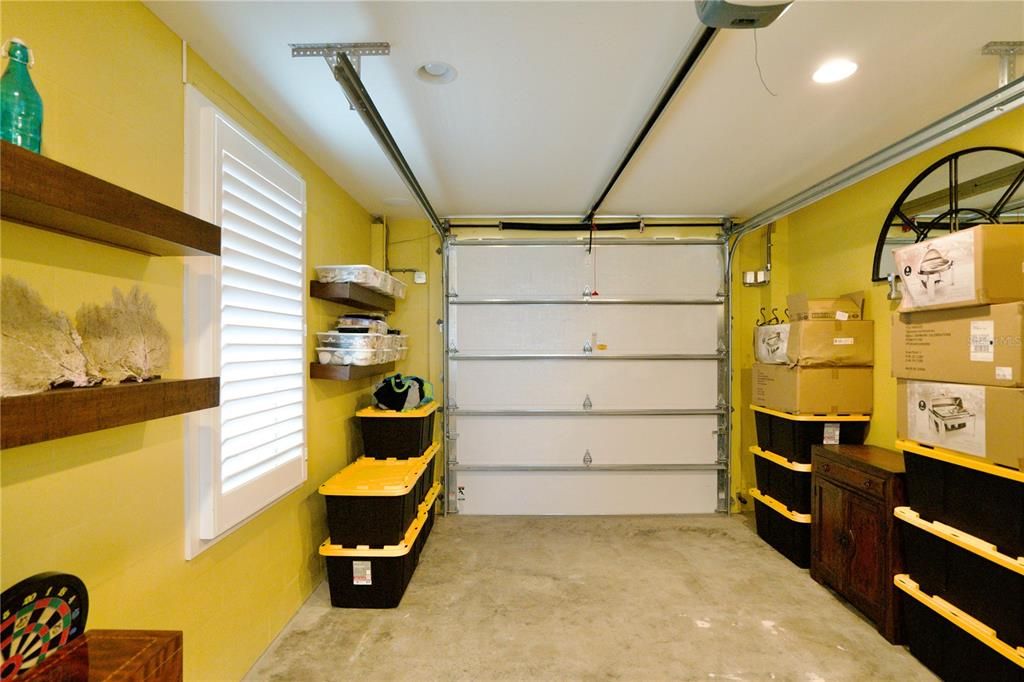 Garage, Interior, Recessed Lighting