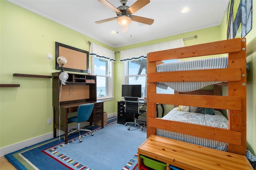 Home Office, Interior, Recessed Lighting