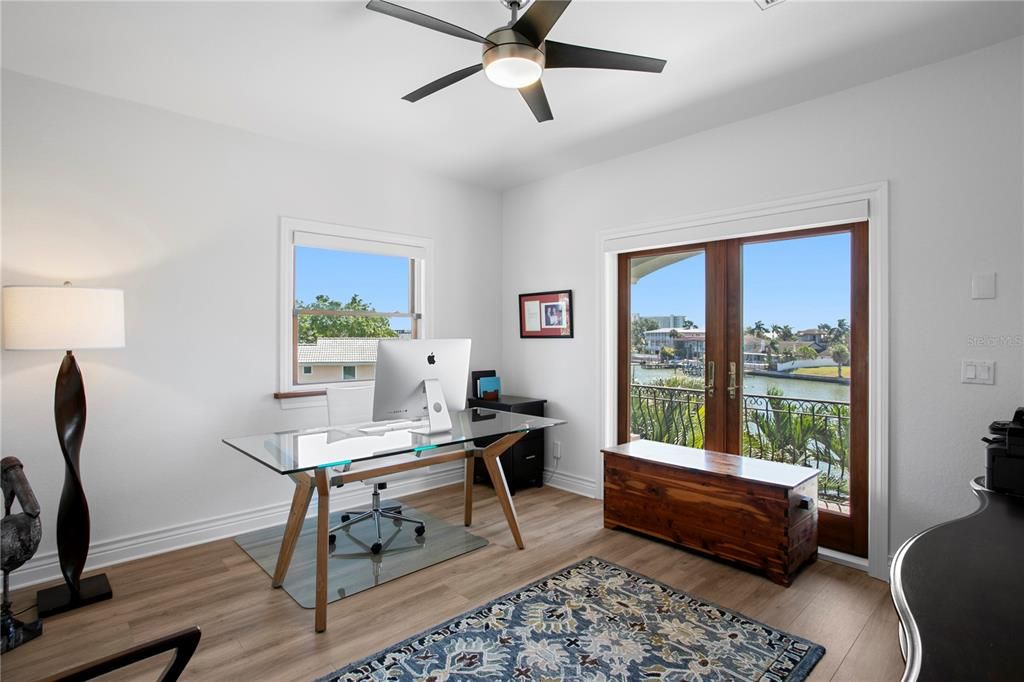 Home Office, Interior, Water, Wood Texture Flooring