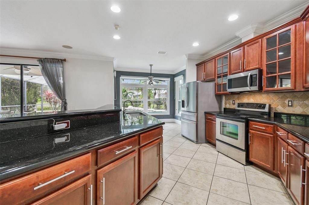 Interior, Kitchen, Recessed Lighting