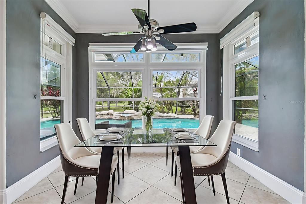 Dining room, Interior, Sun Room