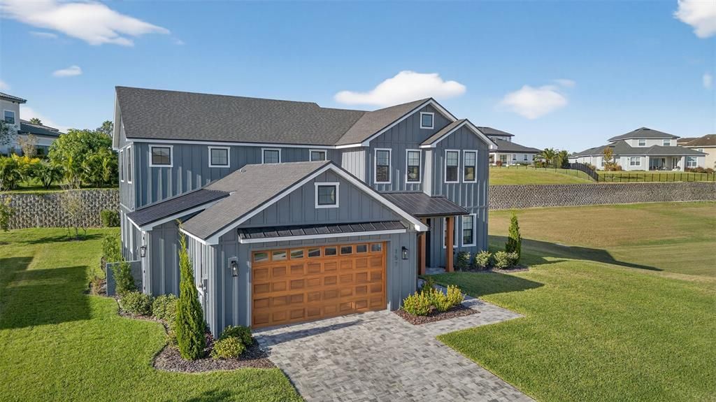 Attached, Exterior, Facade, Farmhouse