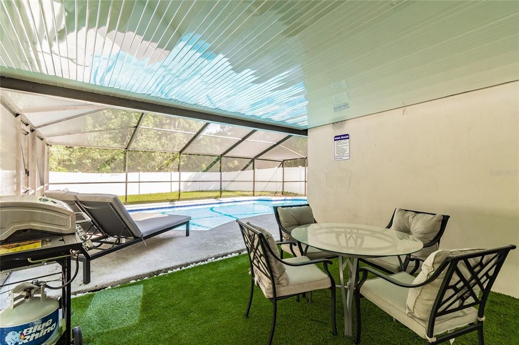 Dining room, Glass Ceilings, Interior, Pool, Sun Room