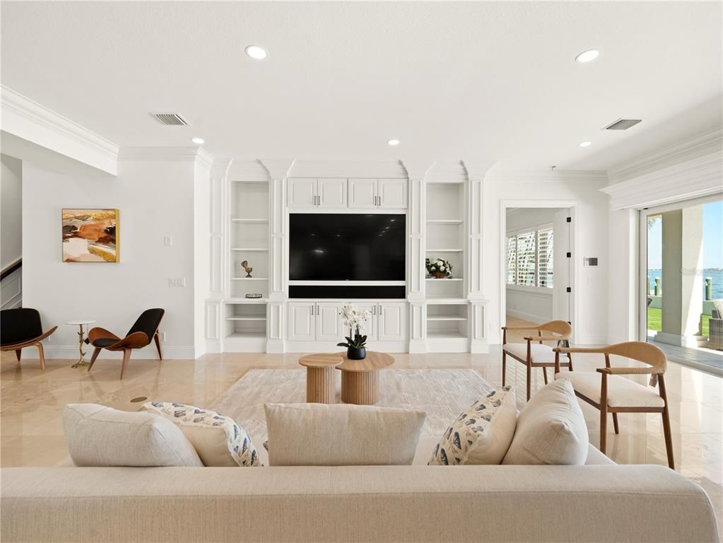 Interior, Living room, Recessed Lighting, Water