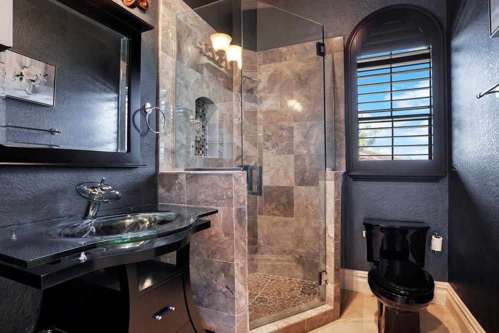 Bathroom, Glass Shower, Interior