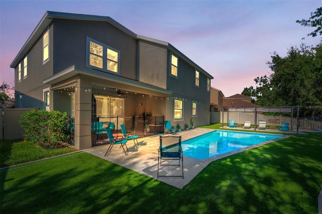 Backyard, Exterior, Pool