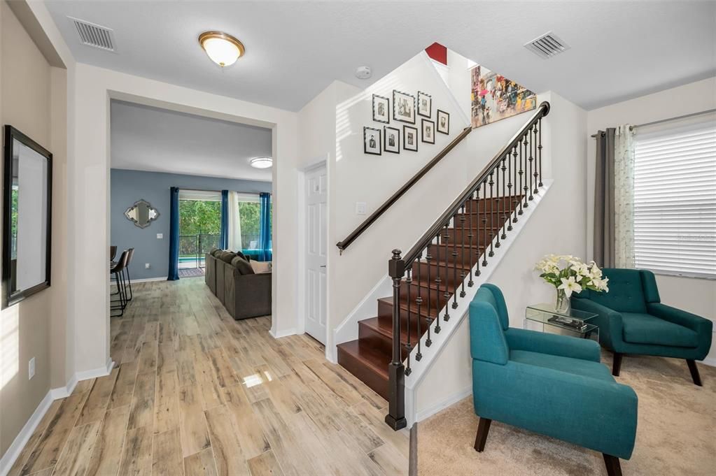 Interior, Living room, Wood Texture Flooring