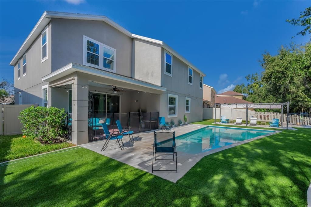 Backyard, Exterior, Pool