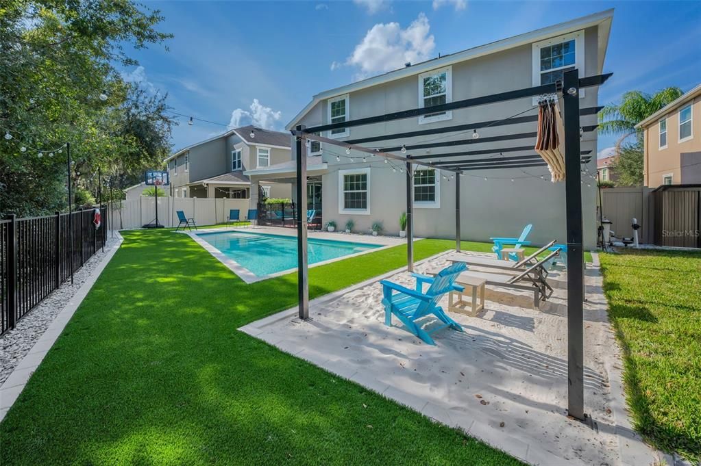 Backyard, Exterior, Pool