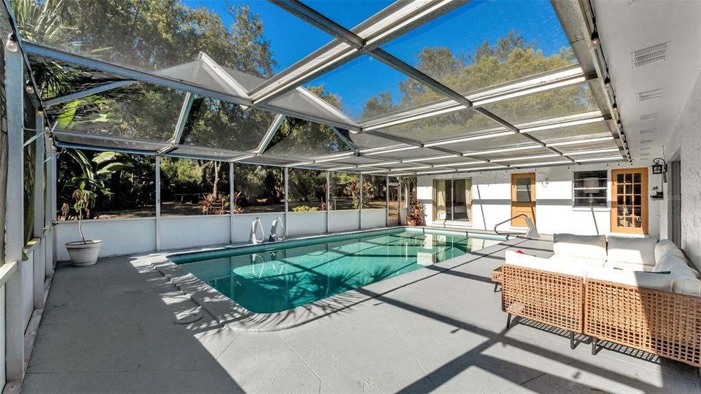 Glass Ceilings, Interior, Pool, Sun Room