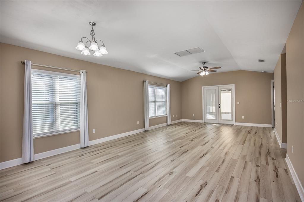 Empty room, Interior, Wood Texture Flooring