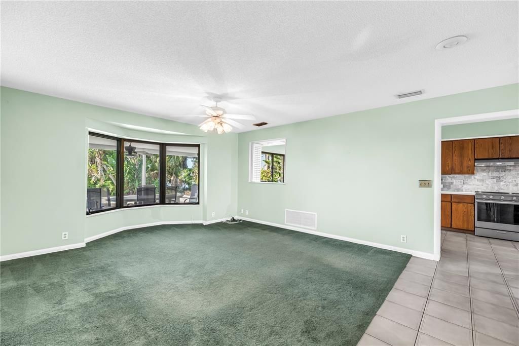Empty room, Interior, Kitchen