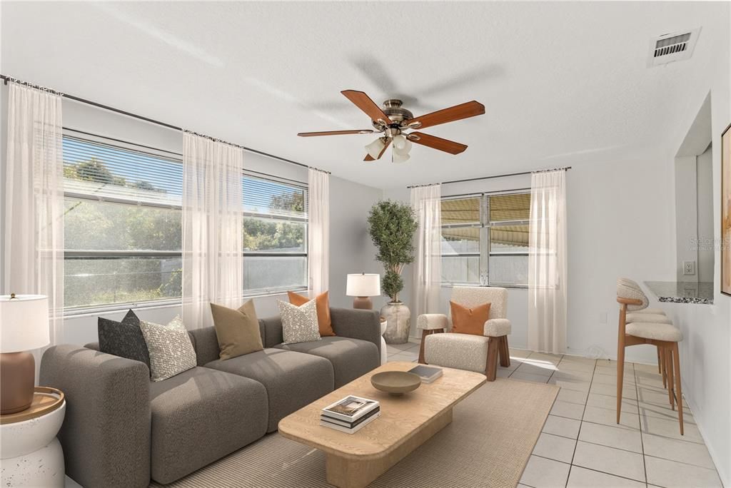 Interior, Living room