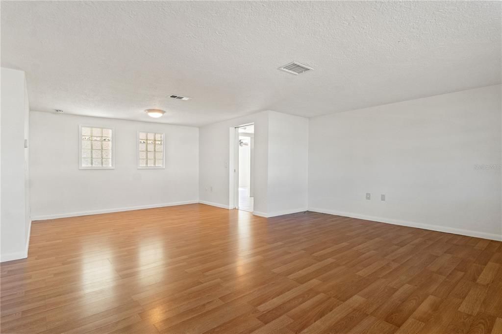 Empty room, Interior, Wood Texture Flooring