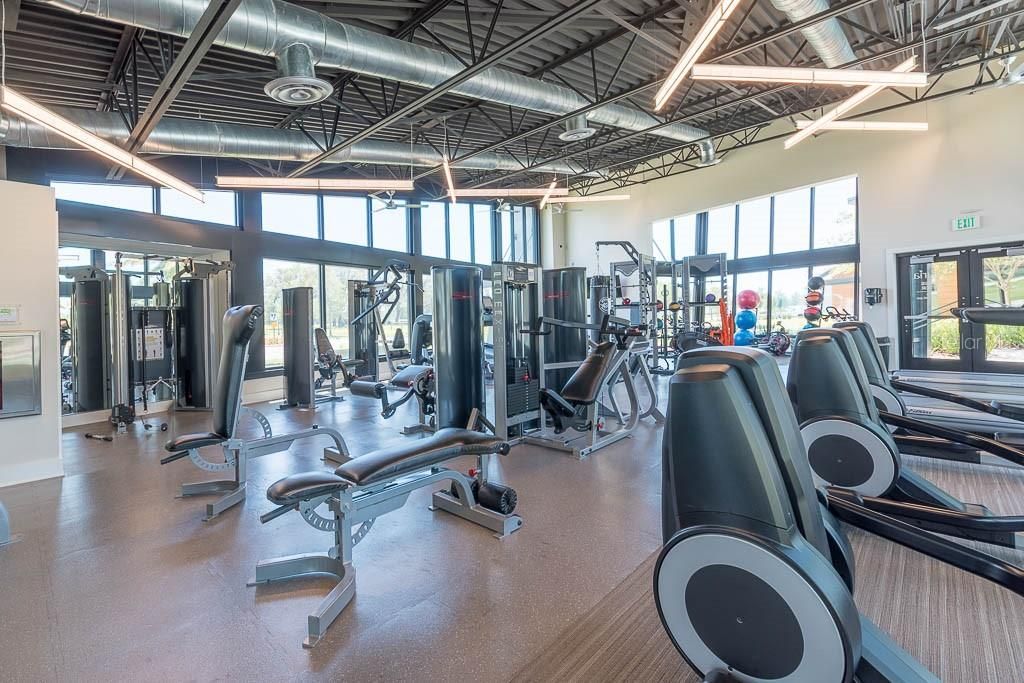 Fitness Equipment, Gym, Interior