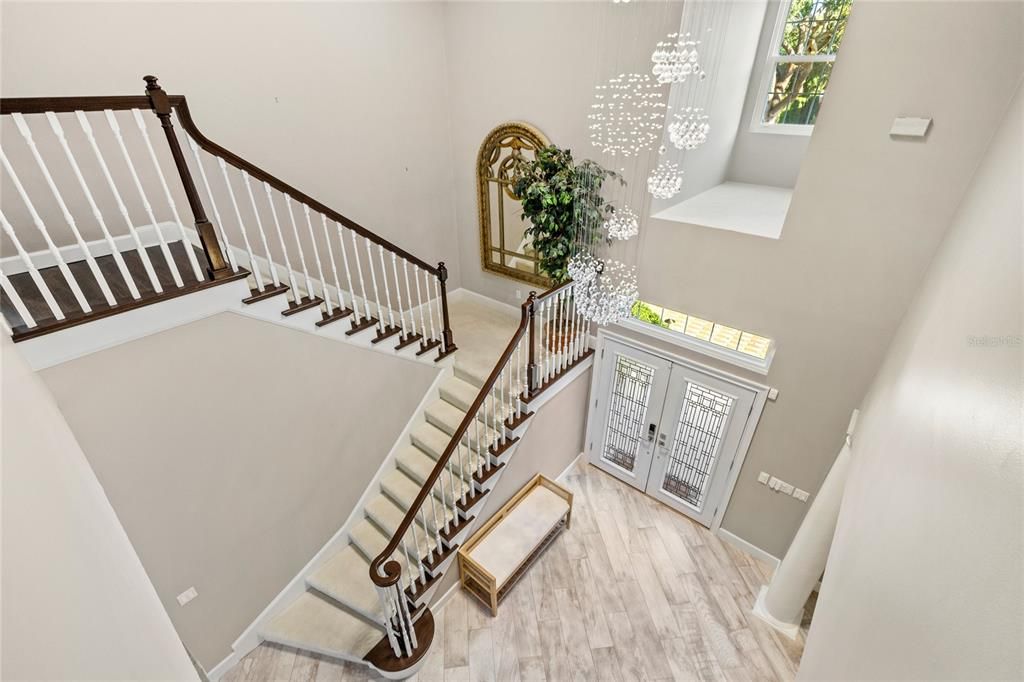 Interior, Pendant Lights, Wood Texture Flooring
