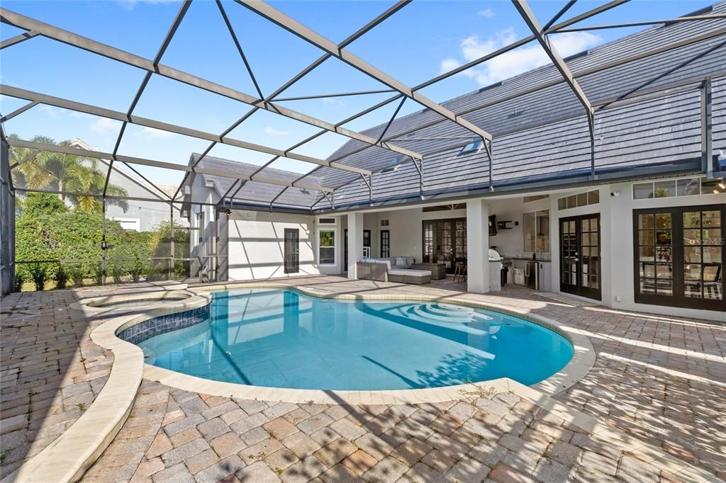 Glass Ceilings, Interior, Pool, Sun Room