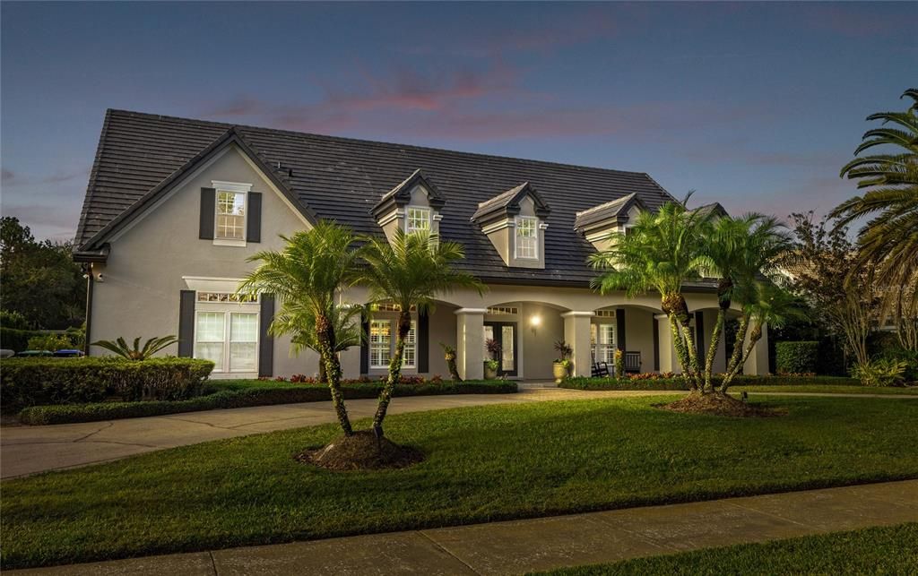 Attached, Exterior, Facade, Farmhouse