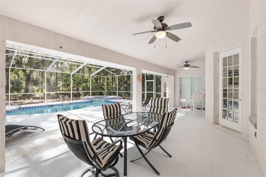 Dining room, Glass Ceilings, Interior, Pool, Sun Room