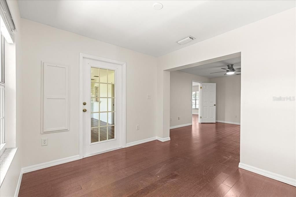 Empty room, Interior, Wood Texture Flooring