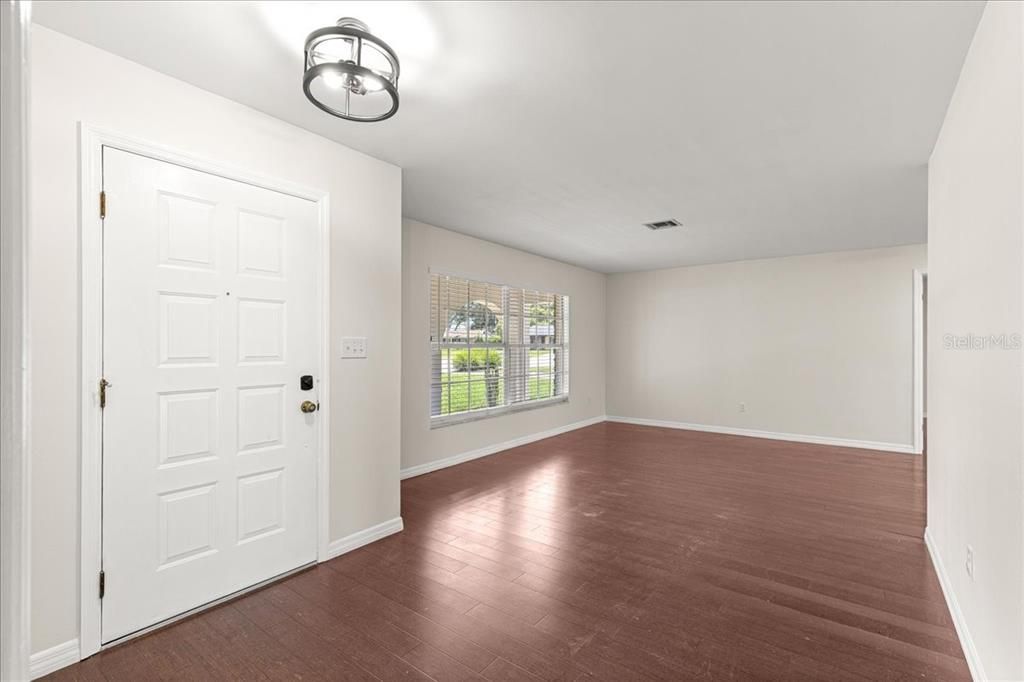 Empty room, Interior, Wood Texture Flooring