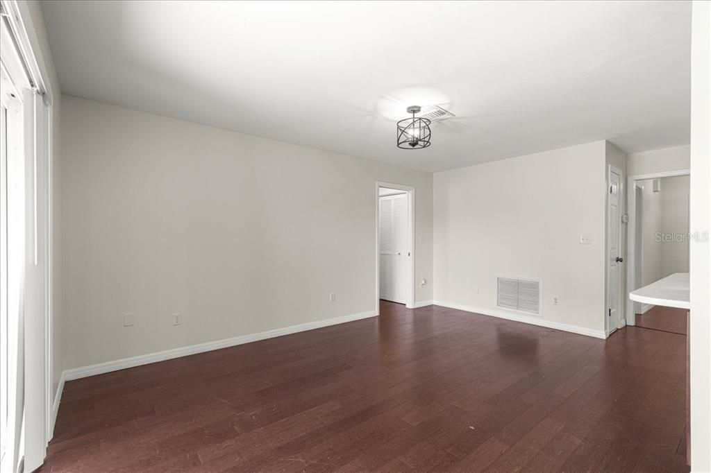 Empty room, Interior, Wood Texture Flooring