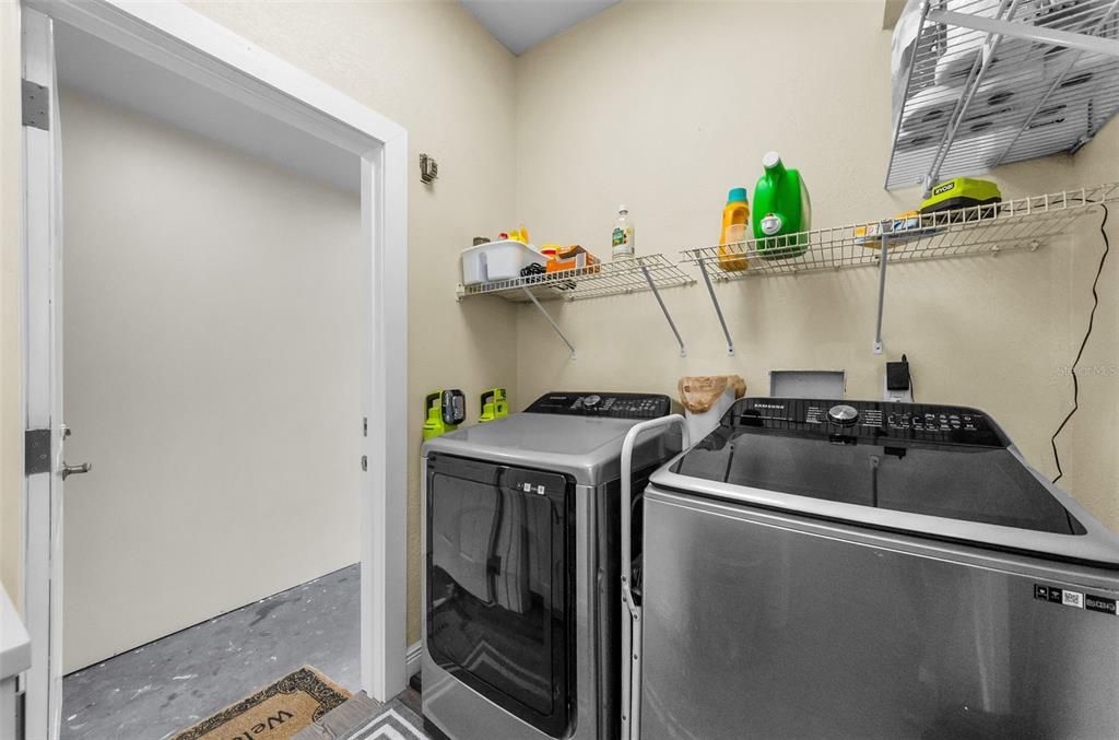 Interior, Washer