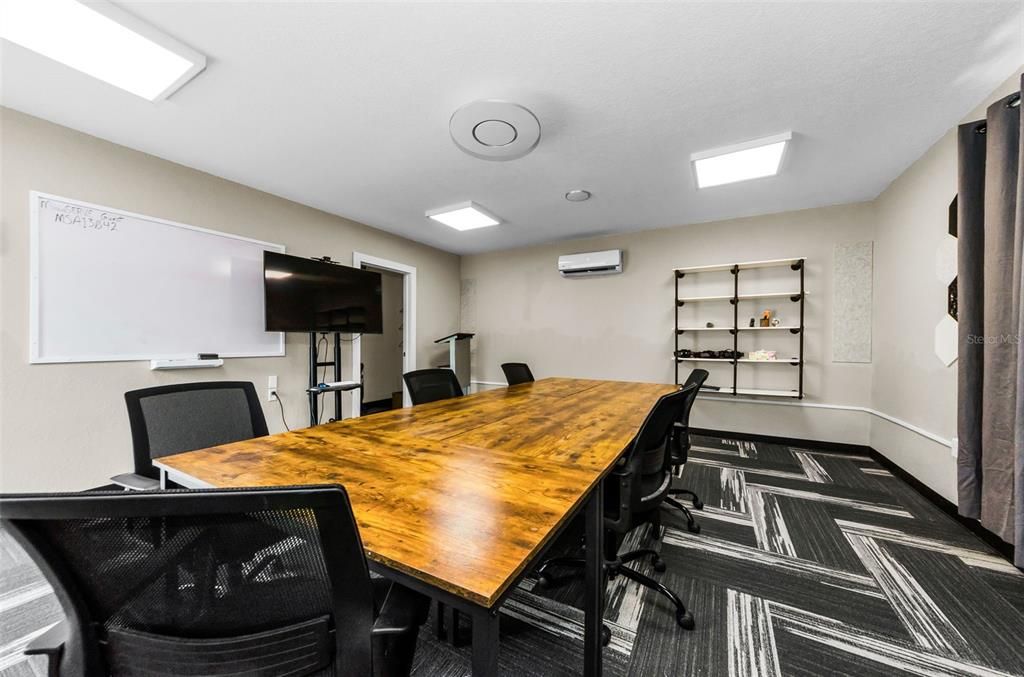 Home Office, Interior, Recessed Lighting