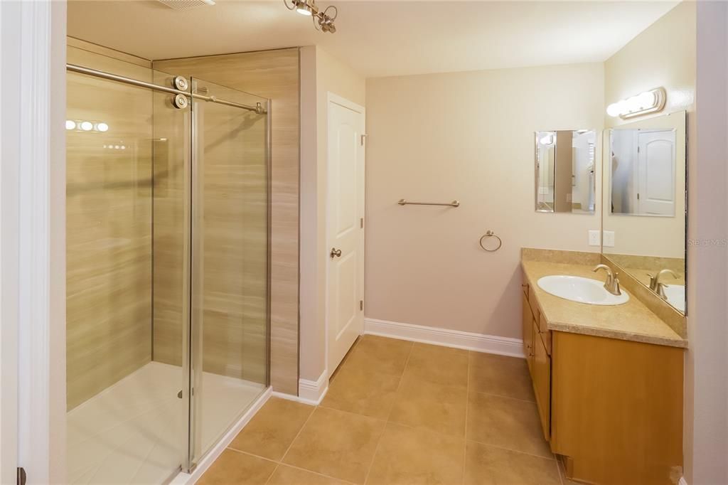 Bathroom, Glass Shower, Interior