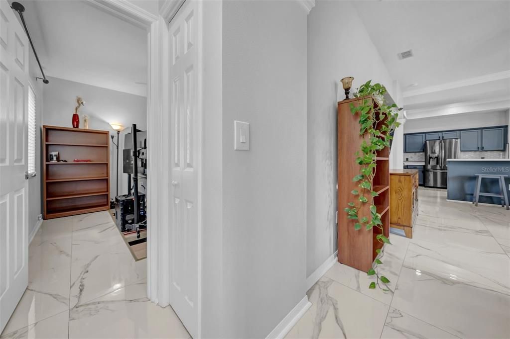 Interior, Kitchen, Marble, Stainless Steel Appliances