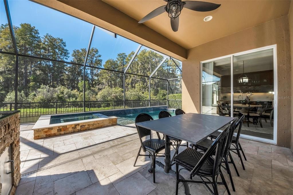 Dining room, Glass Ceilings, Interior, Pool, Sun Room