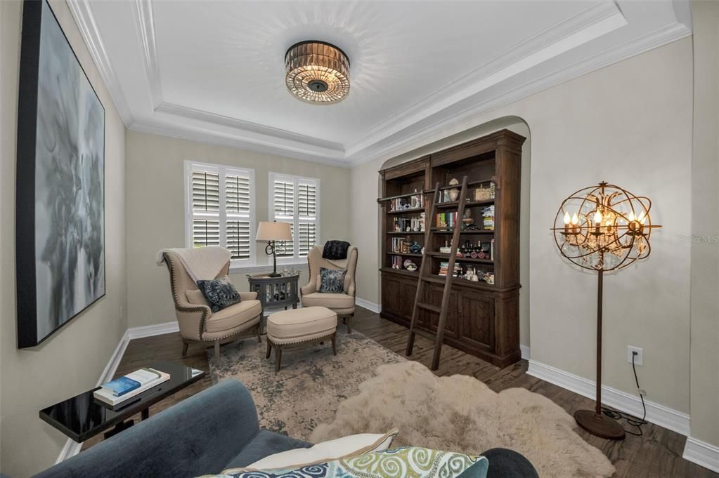 Chandelier, Interior, Wood Texture Flooring