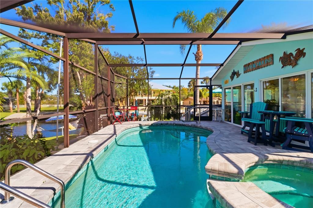 Glass Ceilings, Interior, Pool, Sun Room, Water