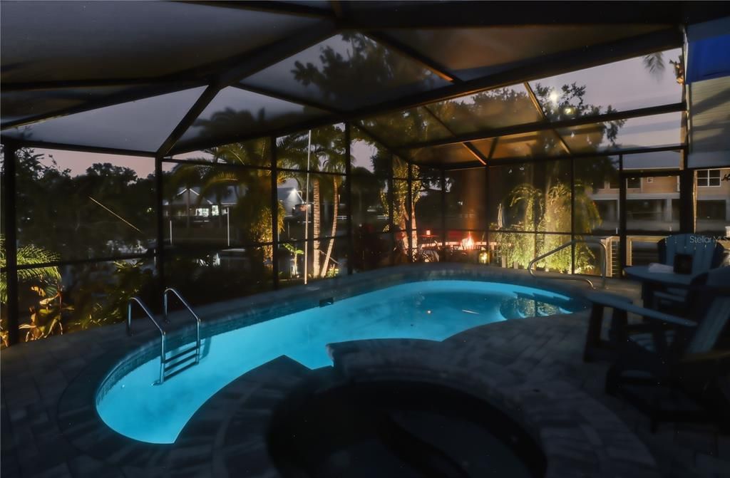 Glass Ceilings, Interior, Pool, Sun Room