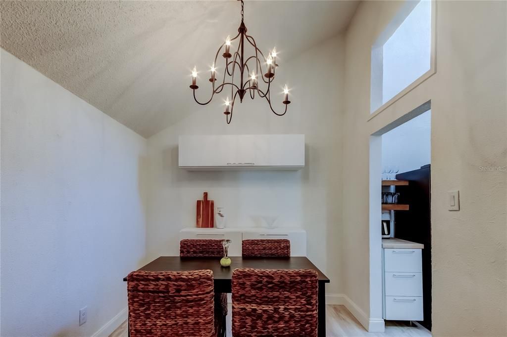 Chandelier, Interior