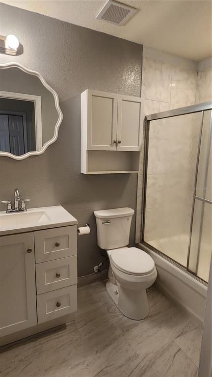 Bathroom, Glass Shower, Interior, Marble, Wood Texture Flooring