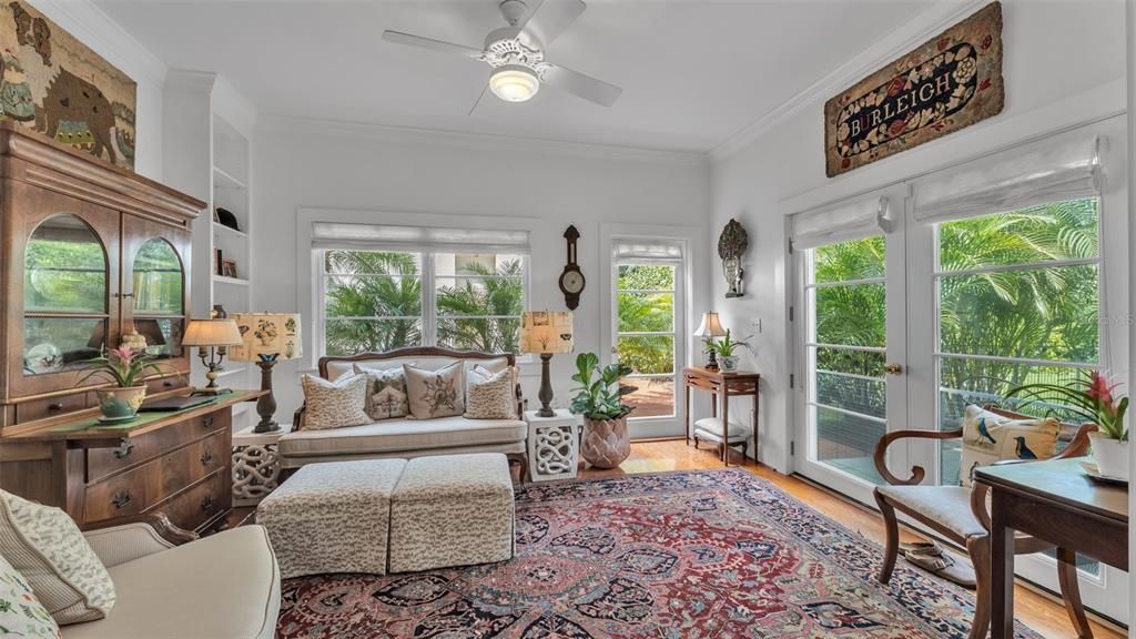 Interior, Living room, Sun Room, Wood Texture Flooring