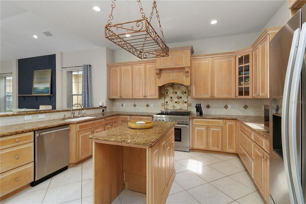 Interior, Kitchen, Recessed Lighting, Stainless Steel Appliances