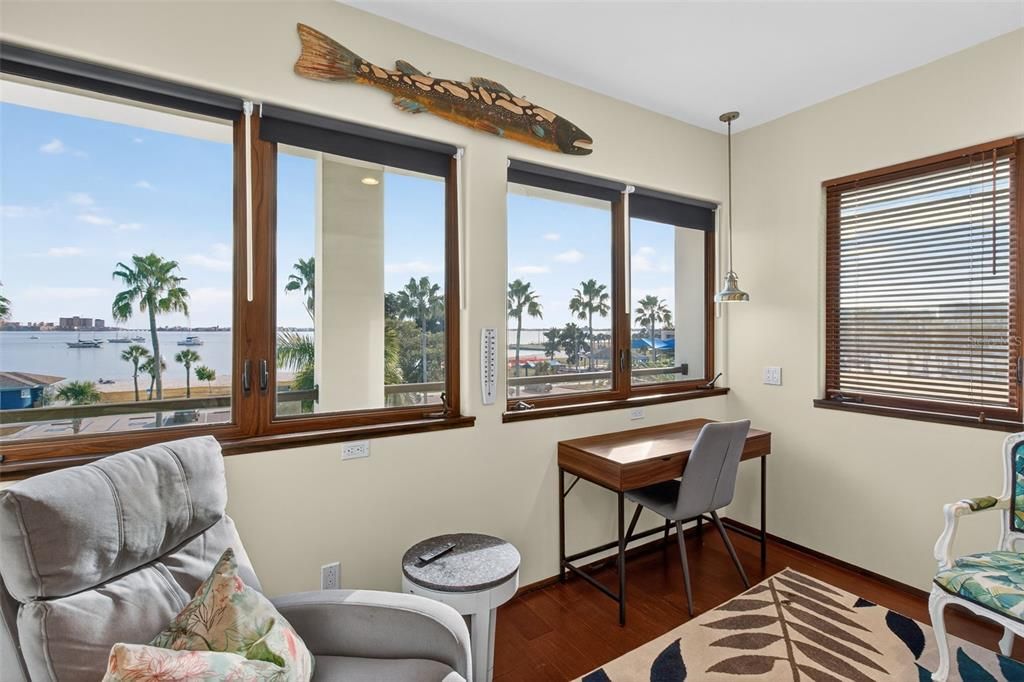 Home Office, Interior, Water, Wood Texture Flooring