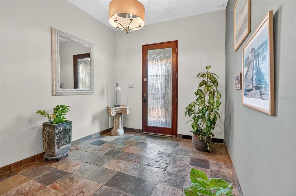 Chandelier, Interior