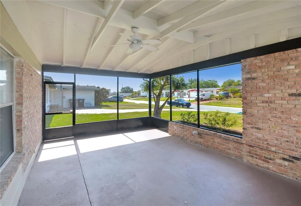 Interior, Stone Walls, Sun Room