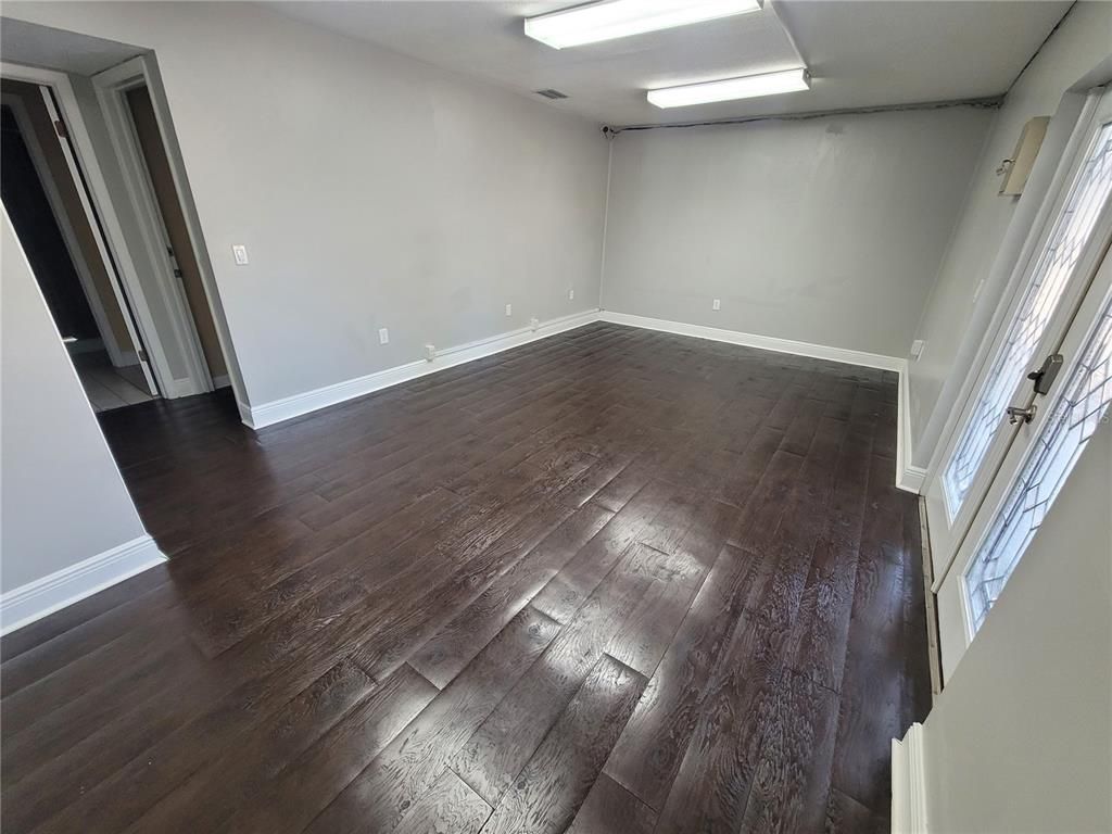 Empty room, Interior, Wood Texture Flooring