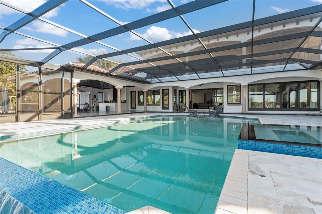 Glass Ceilings, Interior, Pool, Sun Room