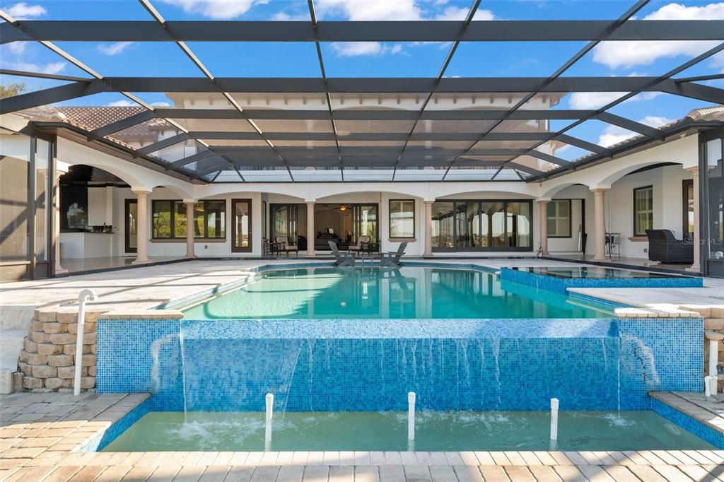 Glass Ceilings, Interior, Pool, Sun Room